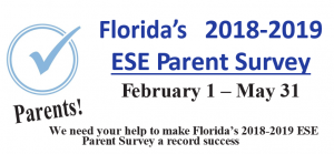 Florida 2018-2019 ESE Parent Survey